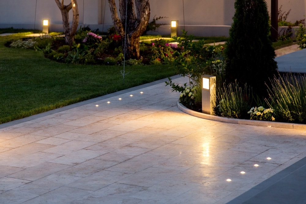 Professional Hot Shot Electric certified experts install landscape lighting – licensed Tulsa electricians add energy-efficient LED path lights for safety & beauty.