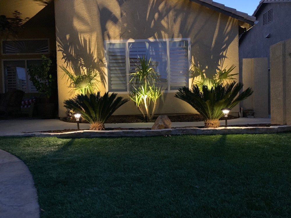 Professional Hot Shot Electric certified experts install landscape lighting – licensed Tulsa electricians add energy-efficient LED path lights for safety & beauty.