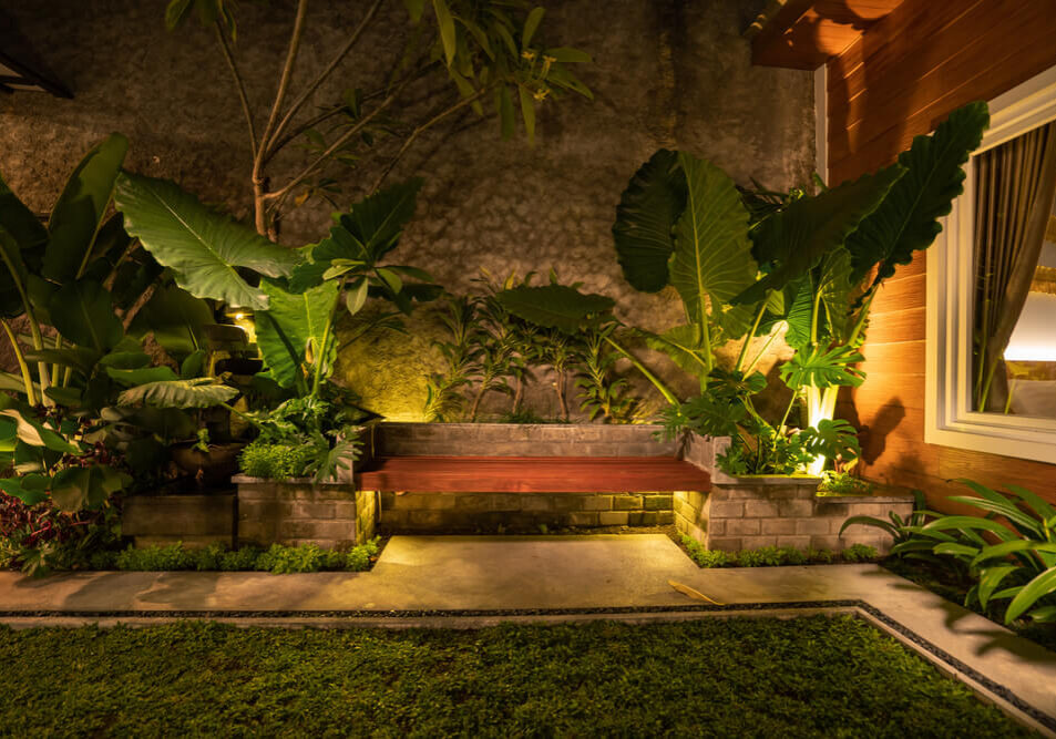 Professional Hot Shot Electric certified experts install landscape lighting – licensed Tulsa electricians add energy-efficient LED path lights for safety & beauty.